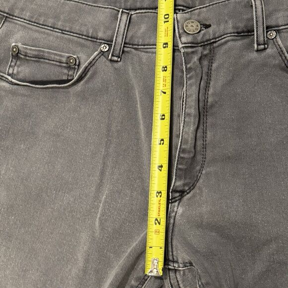 Mott And Bow Jeans Mens 34x30 Gray Slim Designer Stretch Denim Comfort Casual - Picture 7 of 10